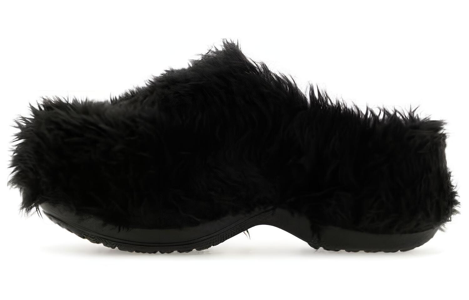 

Мюли X Crocs из искусственного меха Balenciaga