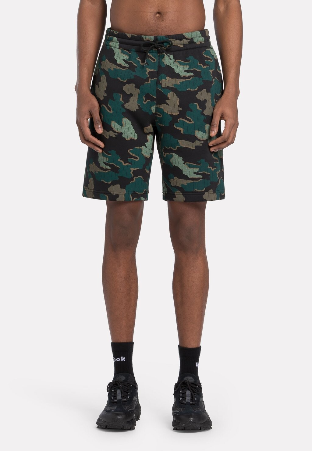 

Спортивные шорты IDENTITY MOTION CAMO Reebok, цвет black armgrn