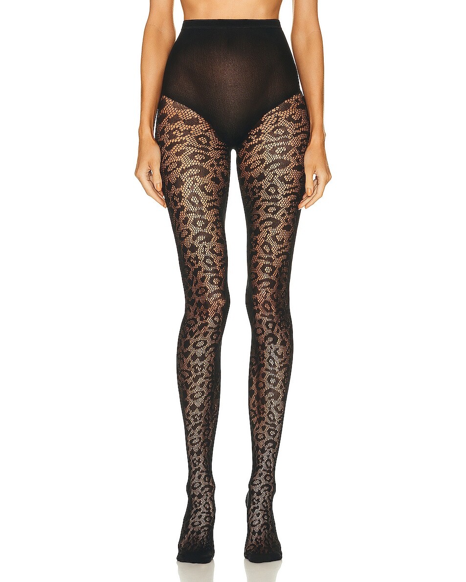 

Колготки Leopard Tight Alaïa, цвет Noir