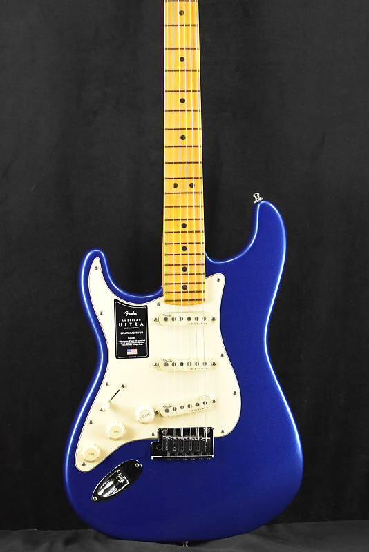 

Электрогитара Fender American Ultra Stratocaster Left-Handed Cobra Blue Maple Fingerboard