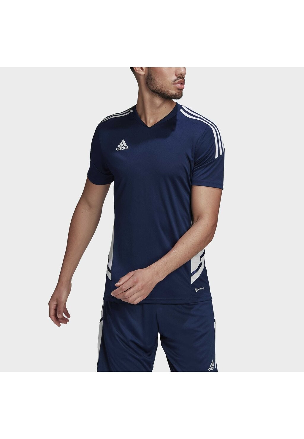 

Футболка с принтом Condivo Adidas, синий