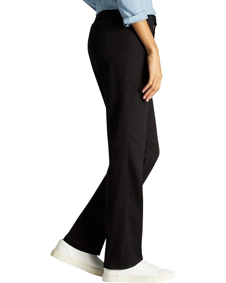 

Джинсы Lee Instantly Slim Straight Leg Jeans, черный