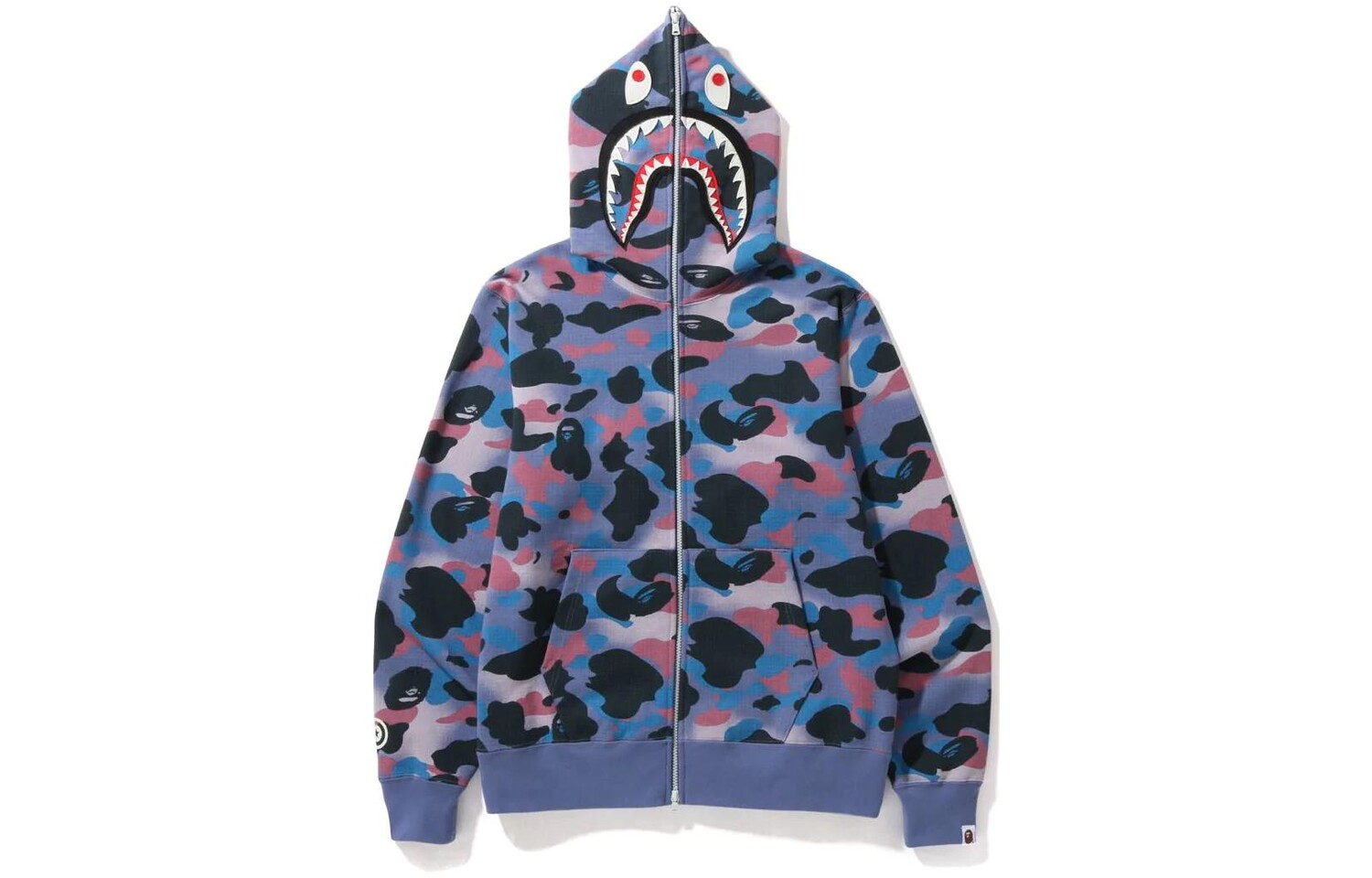 

Мужские худи и свитшоты A Bathing Ape, фиолетовый