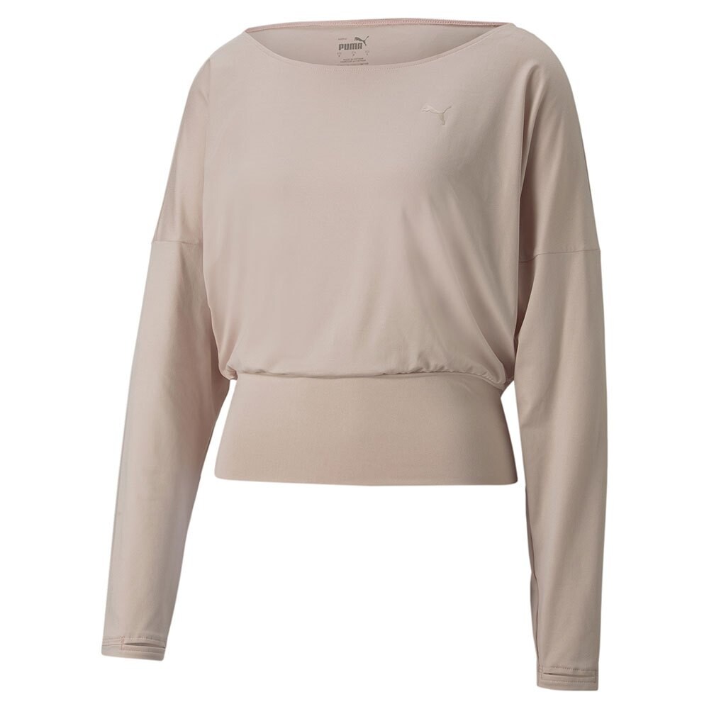 

Футболка с длинным рукавом Puma Studio Yogini Lite, бежевый