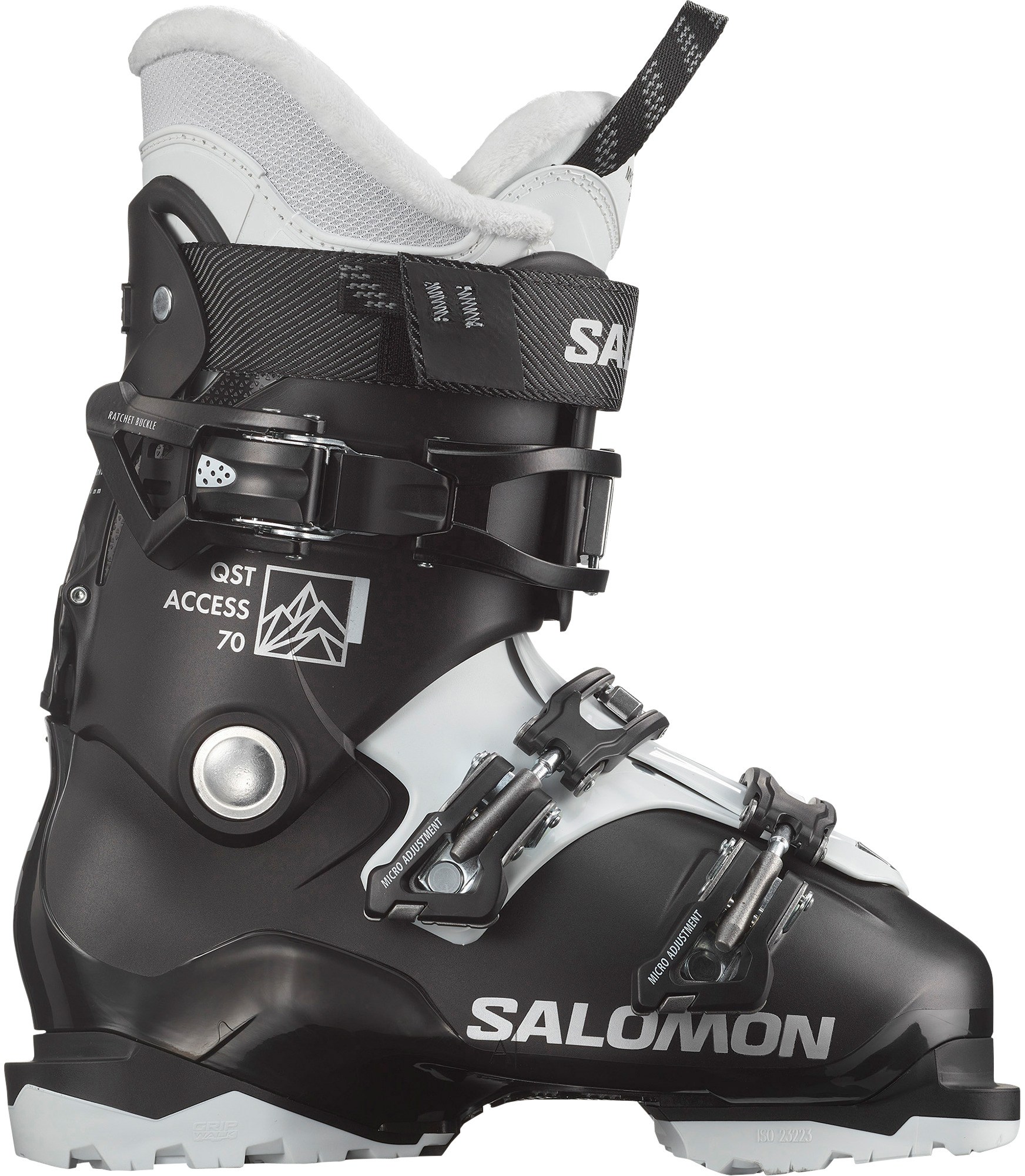 цена Лыжные ботинки QST Access 70 GW — женские — 2023/2024 г. Salomon, черный
