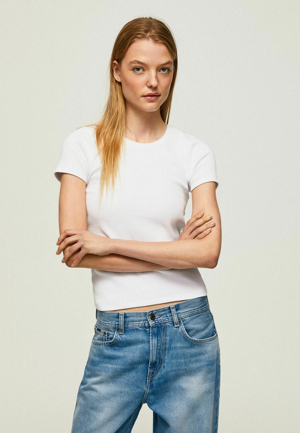 

Базовая футболка Pepe Jeans, белый