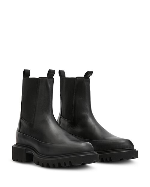 

Женские ботинки челси Harlee без застежки ALLSAINTS, цвет Black