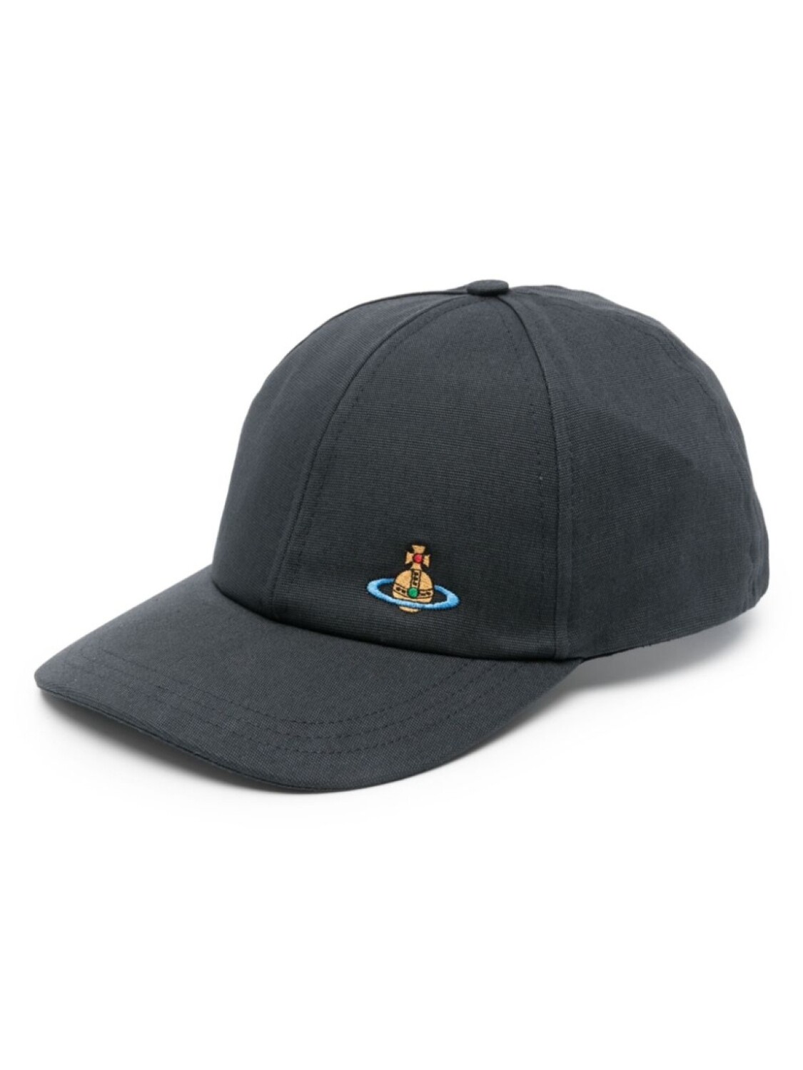 

Бейсболка с вышивкой Orb Vivienne Westwood, синяя