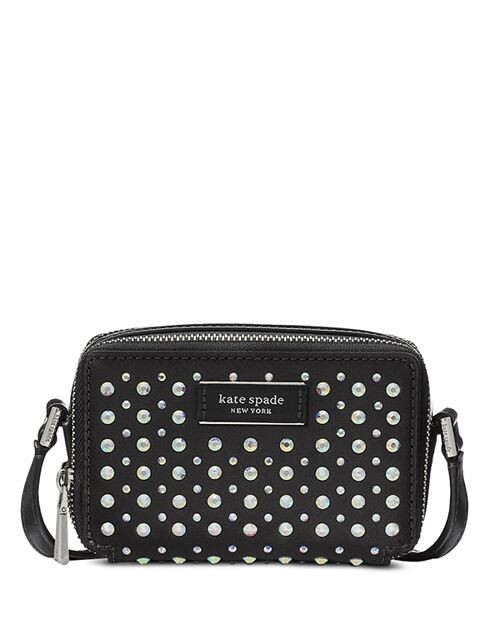 

Кроссбоди с двойной молнией и микроукрашением kate spade new york, цвет Black