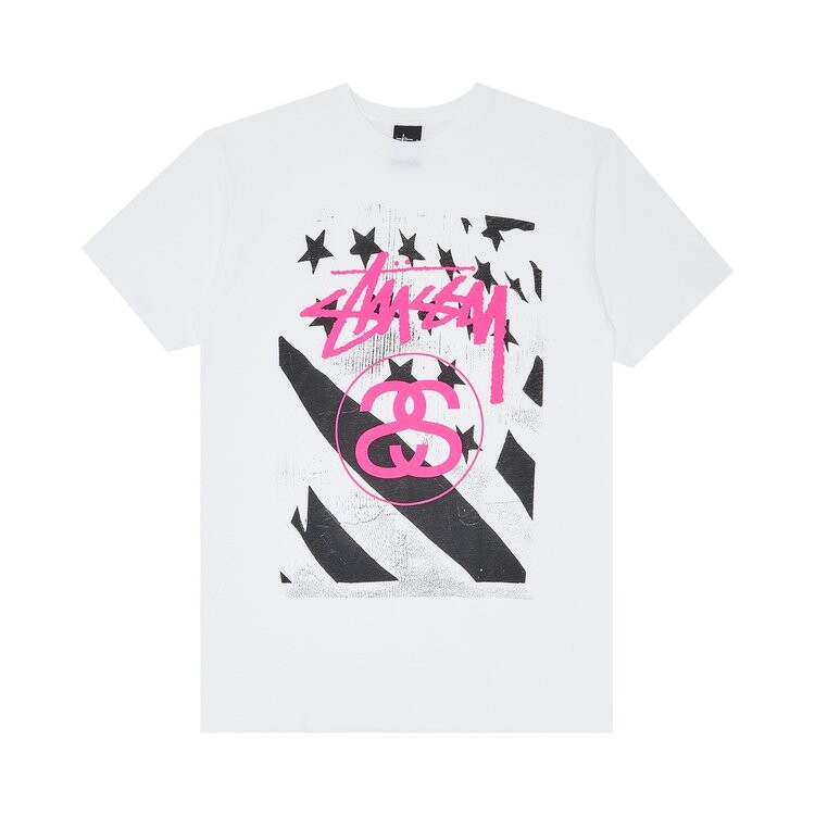 

Футболка Stussy Flag 'White', белый