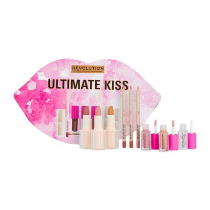Подарочный набор Ultimate Kiss, Makeup Revolution makeup revolution подарочный набор декоративной косметики ultimate kiss 9шт