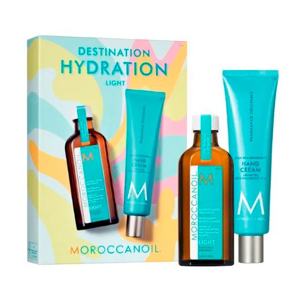 

Легкий уход и оригинальный крем для рук Kit Hydration Light Moroccanoil, 1 UD