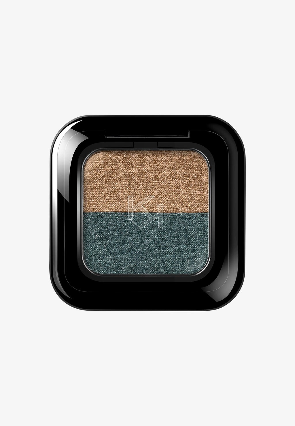 

Тени для век Bright Duo Eyeshadow KIKO Milano, цвет classic gold / green teal