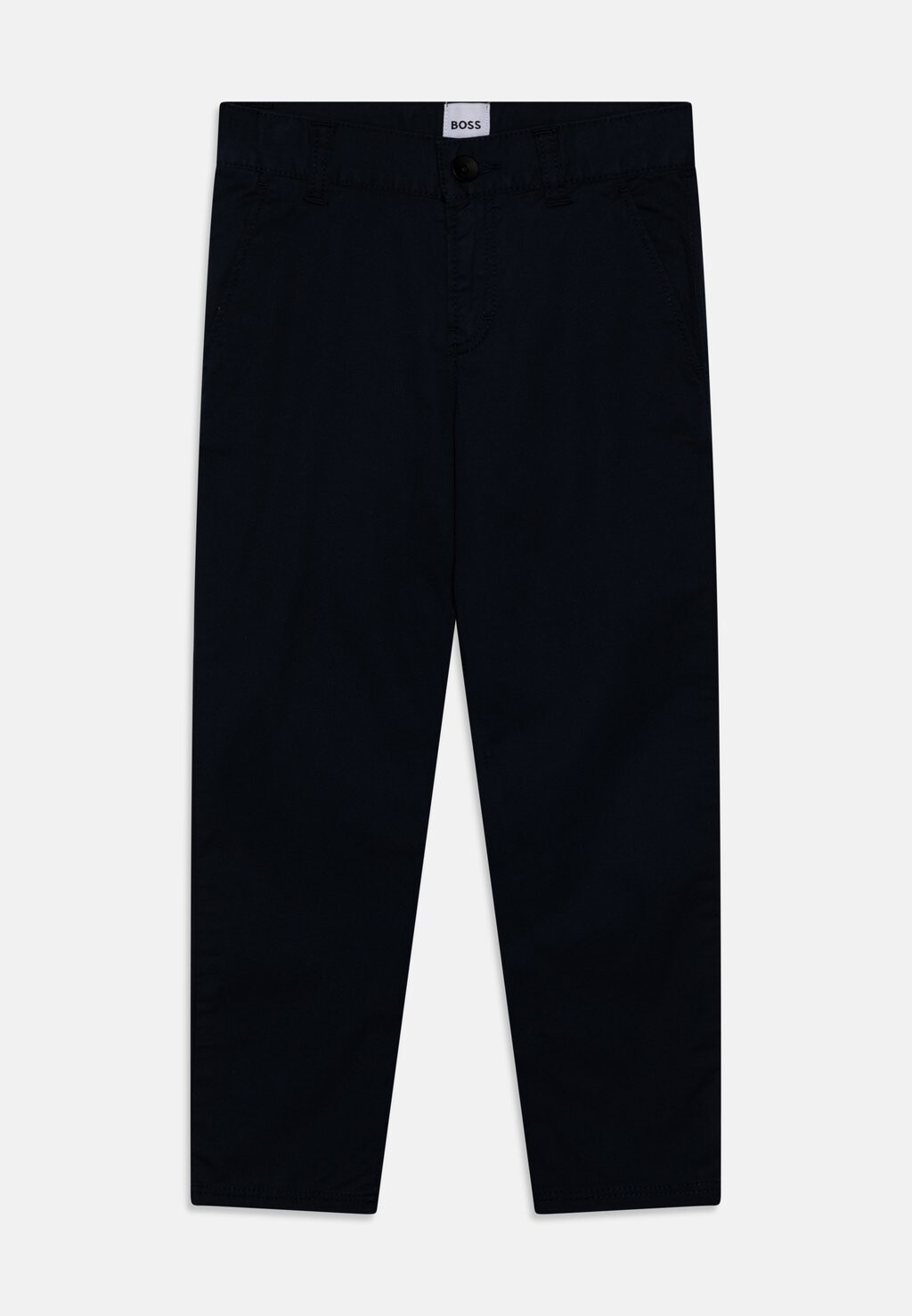 

Чиносы TROUSERS BOSS Kidswear, цвет navy