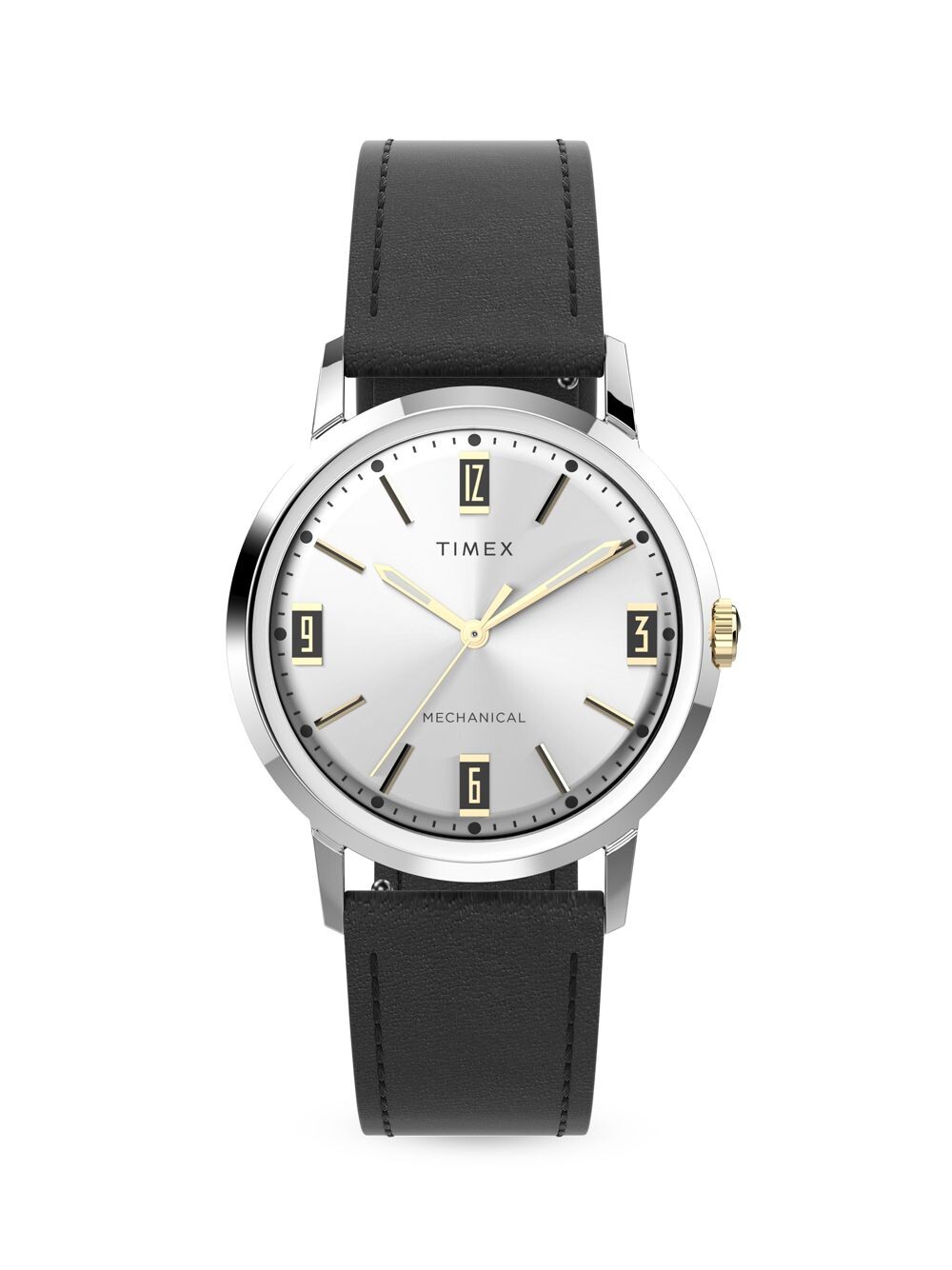 

Часы Marlin из нержавеющей стали Timex, черный