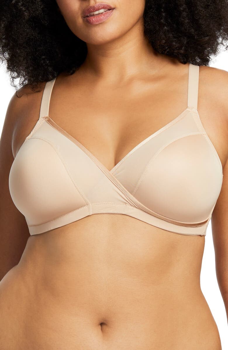 

Бюстгальтер без косточек Plus MONTELLE INTIMATES, бежевый