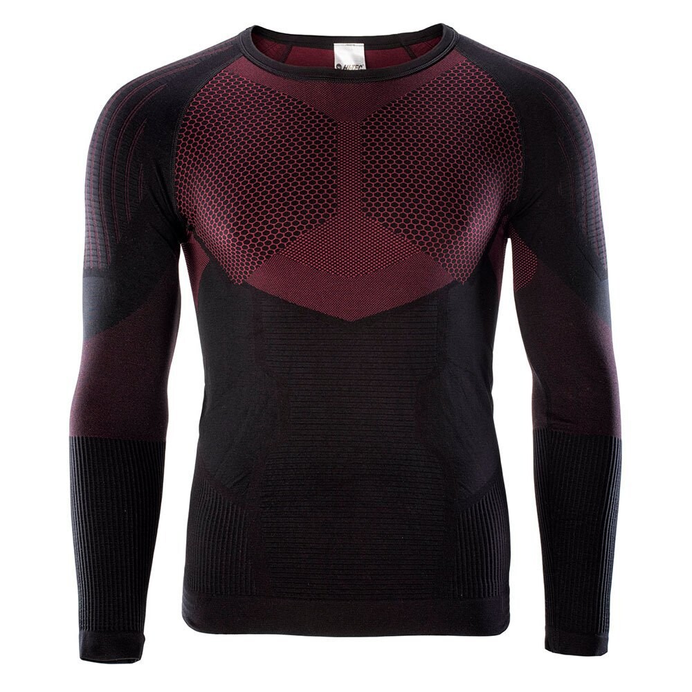 

Базовый слой с длинным рукавом HI-TEC Higlo Thermal, черный