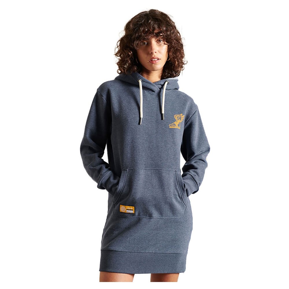 

Платье Superdry Track & Field, серый