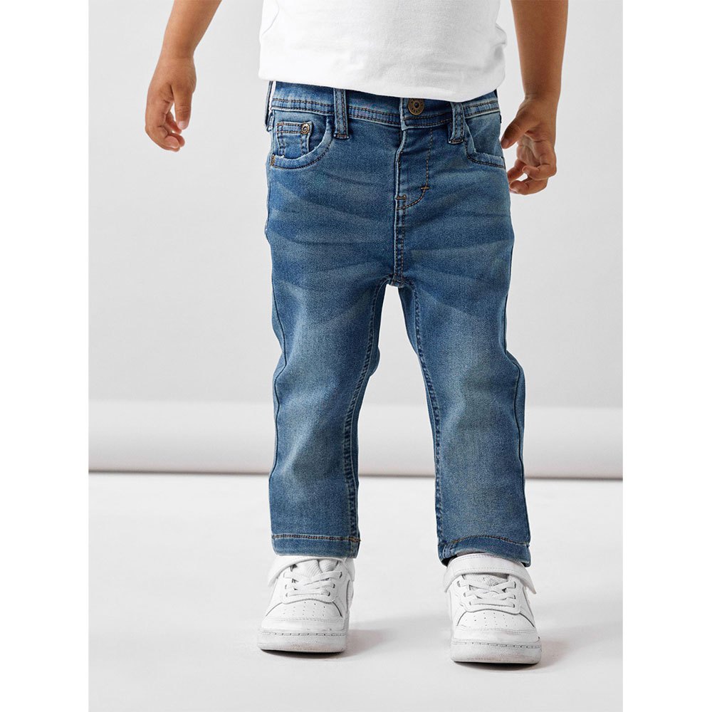 

Джинсы Name It Silas Slim Fit, синий