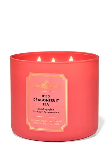 

Свеча с 3 фитилями Iced Dragonfruit Tea, 14.5 oz / 411 g, Bath and Body Works