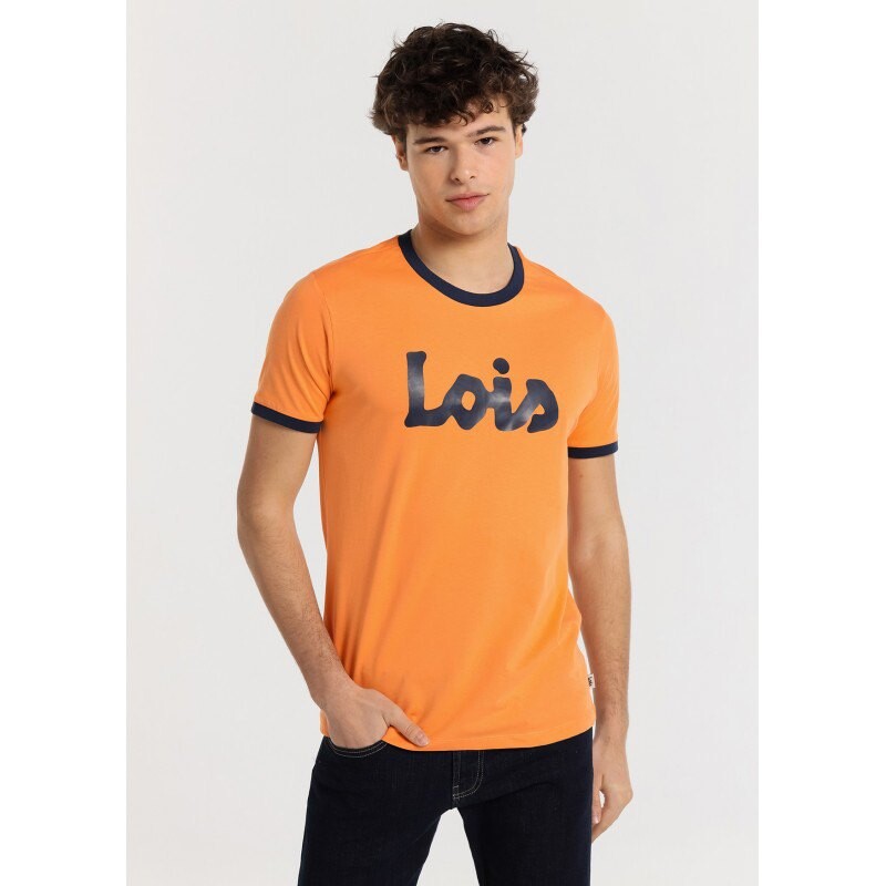 

Футболка Lois Jeans Density, оранжевый
