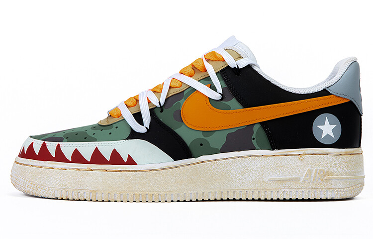 

Кроссовки для скейтбординга Air Force 1 женские, низкие, белые Nike
