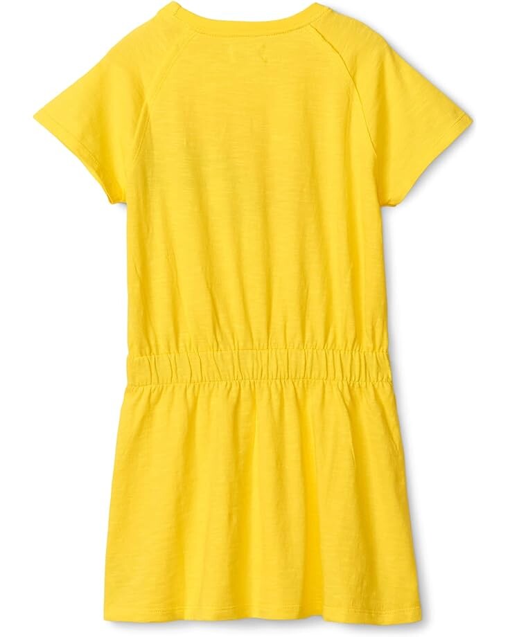 

Платье Hatley Rainbow Aurora Bow Front Cinched Waist Dress, желтый