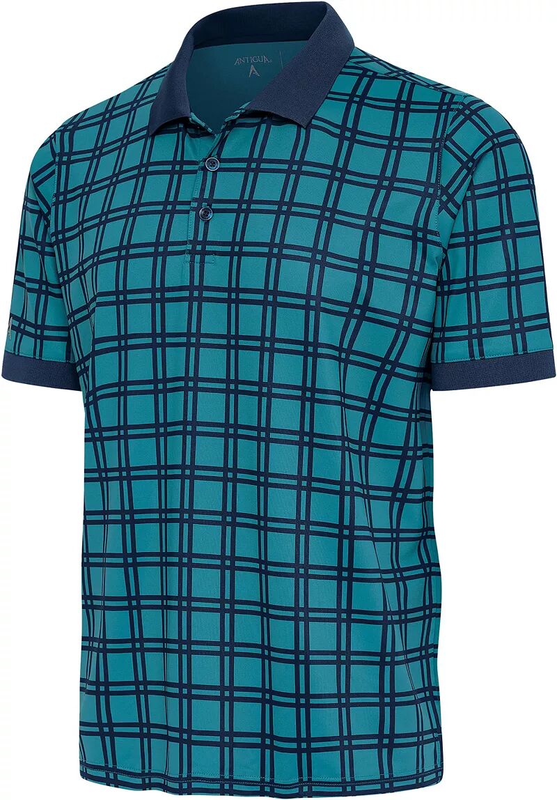 Мужская рубашка-поло для гольфа Antigua Bluegrass