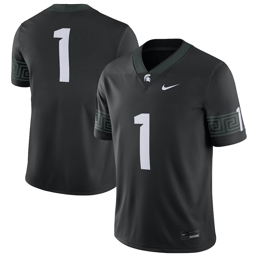 

Джерси Nike Michigan State Spartans, черный
