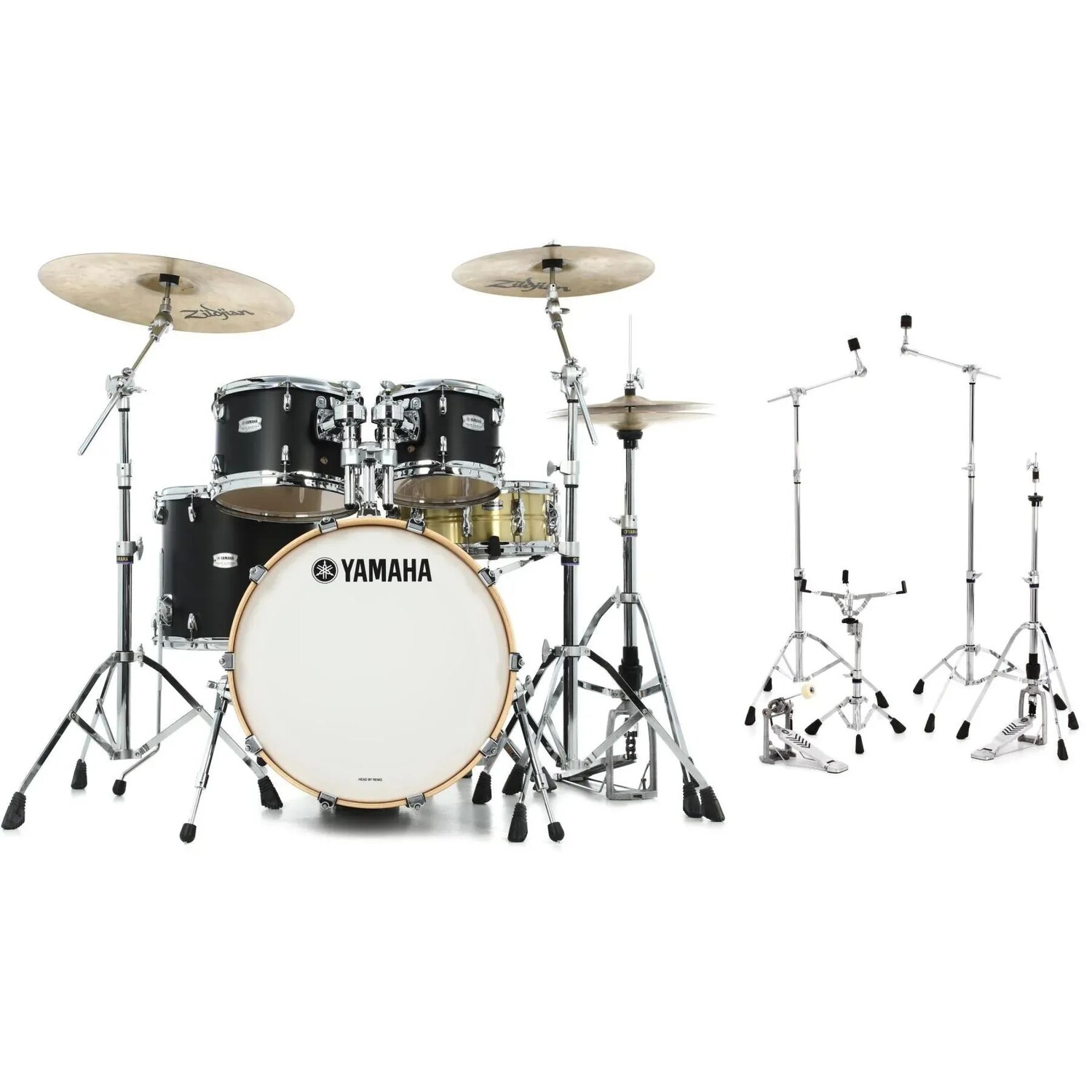 

Специальный комплект корпусов Yamaha Tour из 4 частей для 20-дюймовых ударных и 5 частей аппаратного обеспечения серии 700 — Licorice Satin
