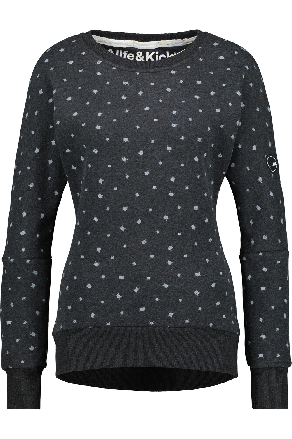 

Толстовка alife and kickin, Kapuzenshirt, Sweater, Pullover DarlaAK B, цвет moonless melange