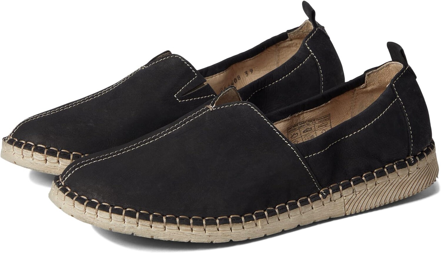 

Лоферы Sofie 38 Josef Seibel, цвет Black Nesty