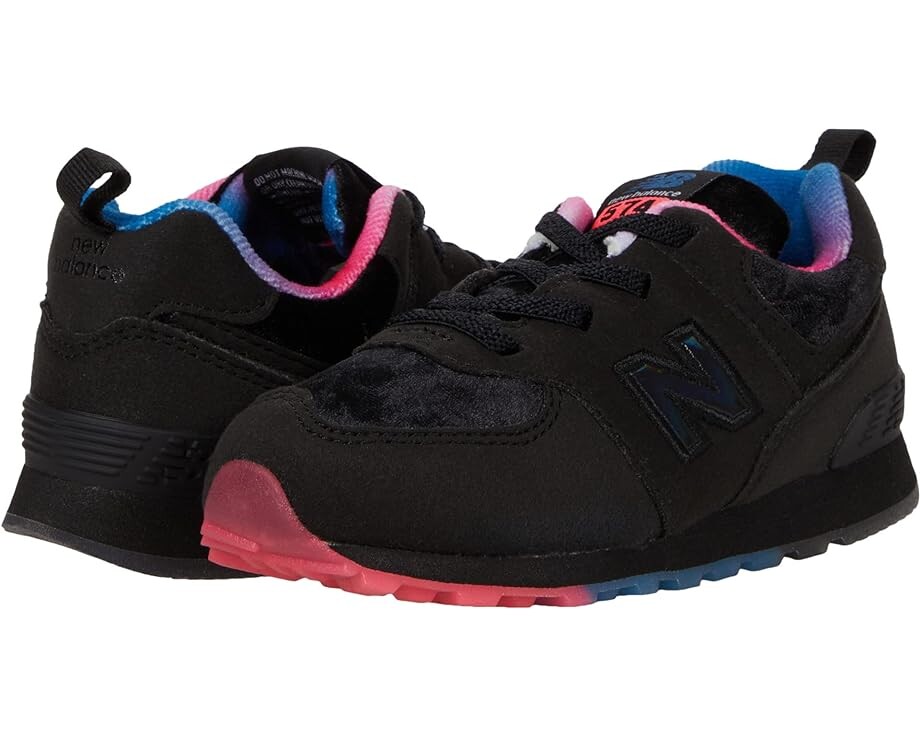 

Кроссовки New Balance 574 Winter Pack, черный/белый