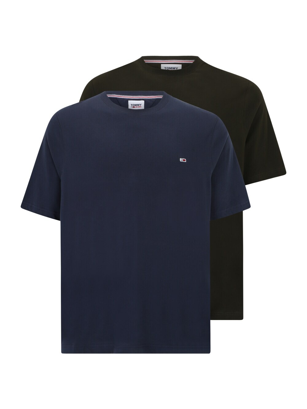 

Футболка Tommy Jeans Plus, темно-синий/умбра