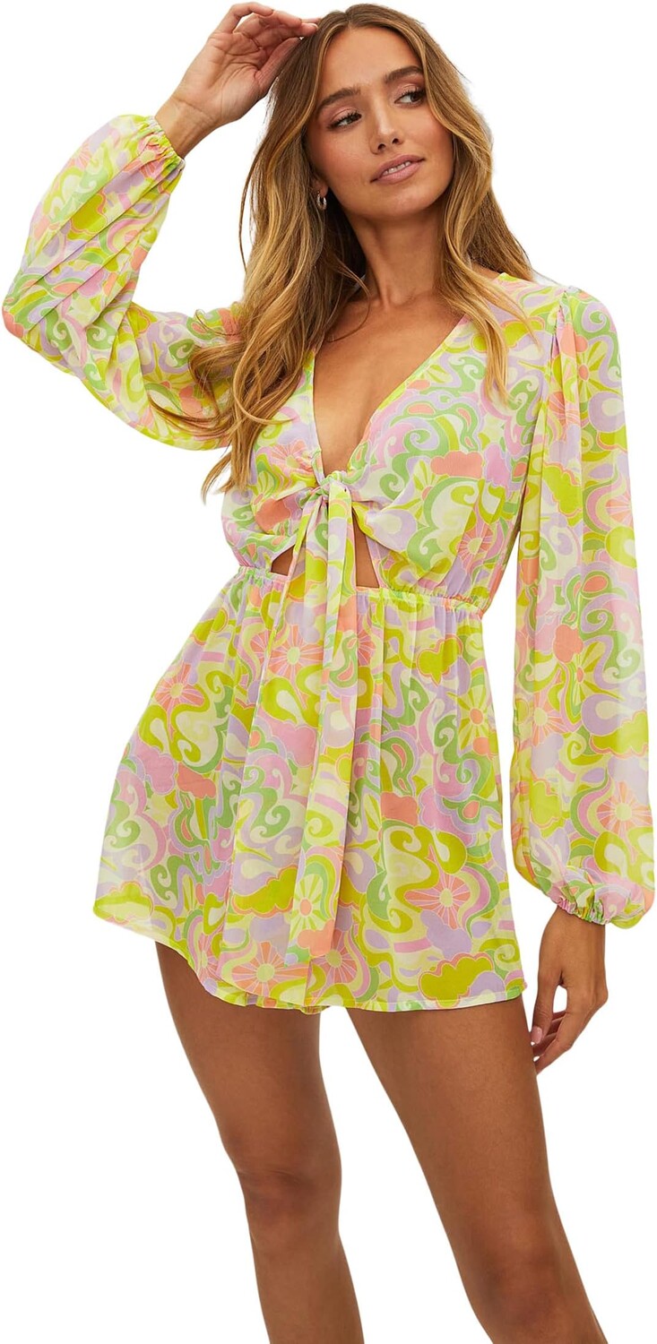 

Накидка Lori Romper Beach Riot, цвет Psychedelic Sunshine