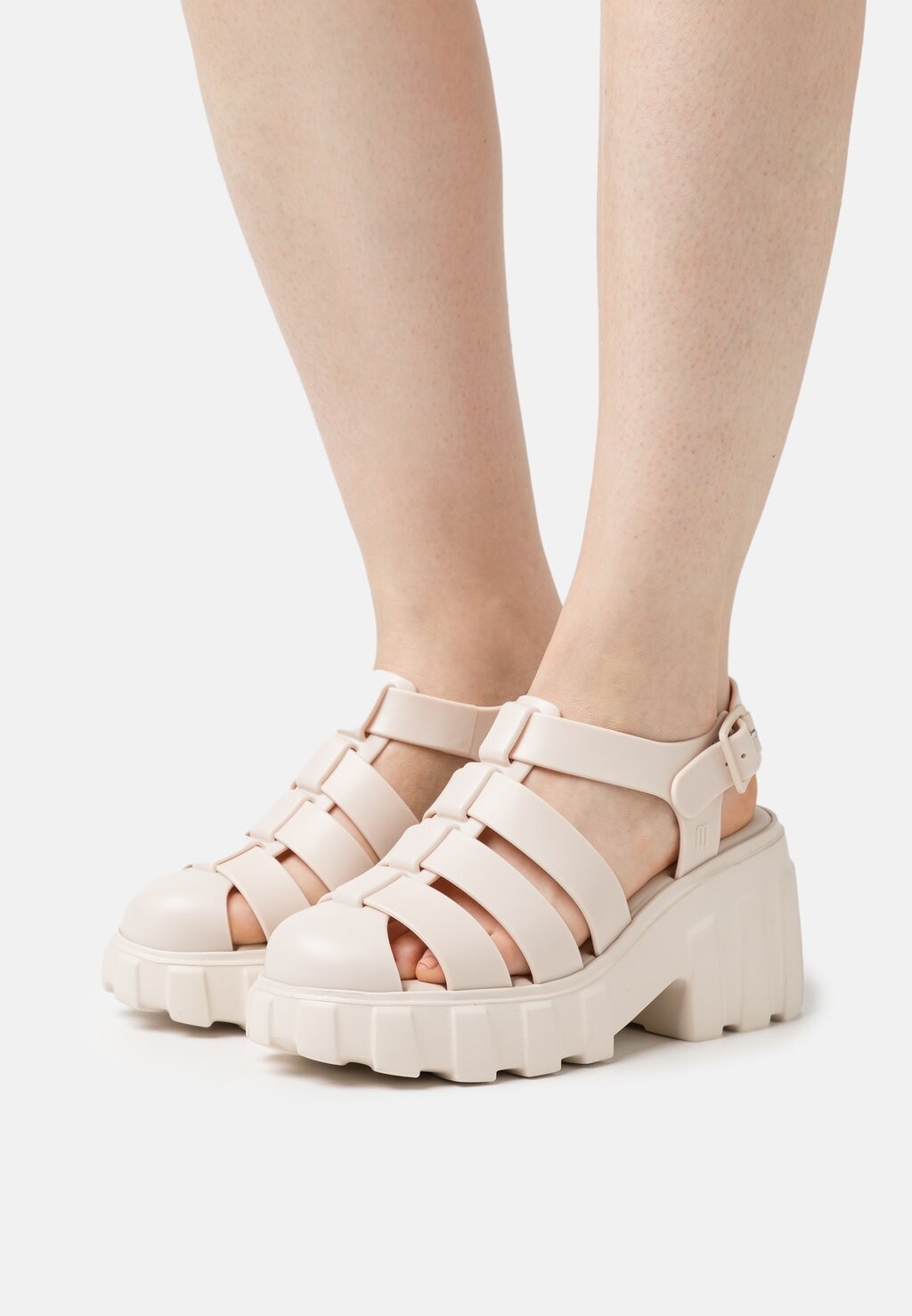 

Босоножки на платформе Megan Melissa, бежевый