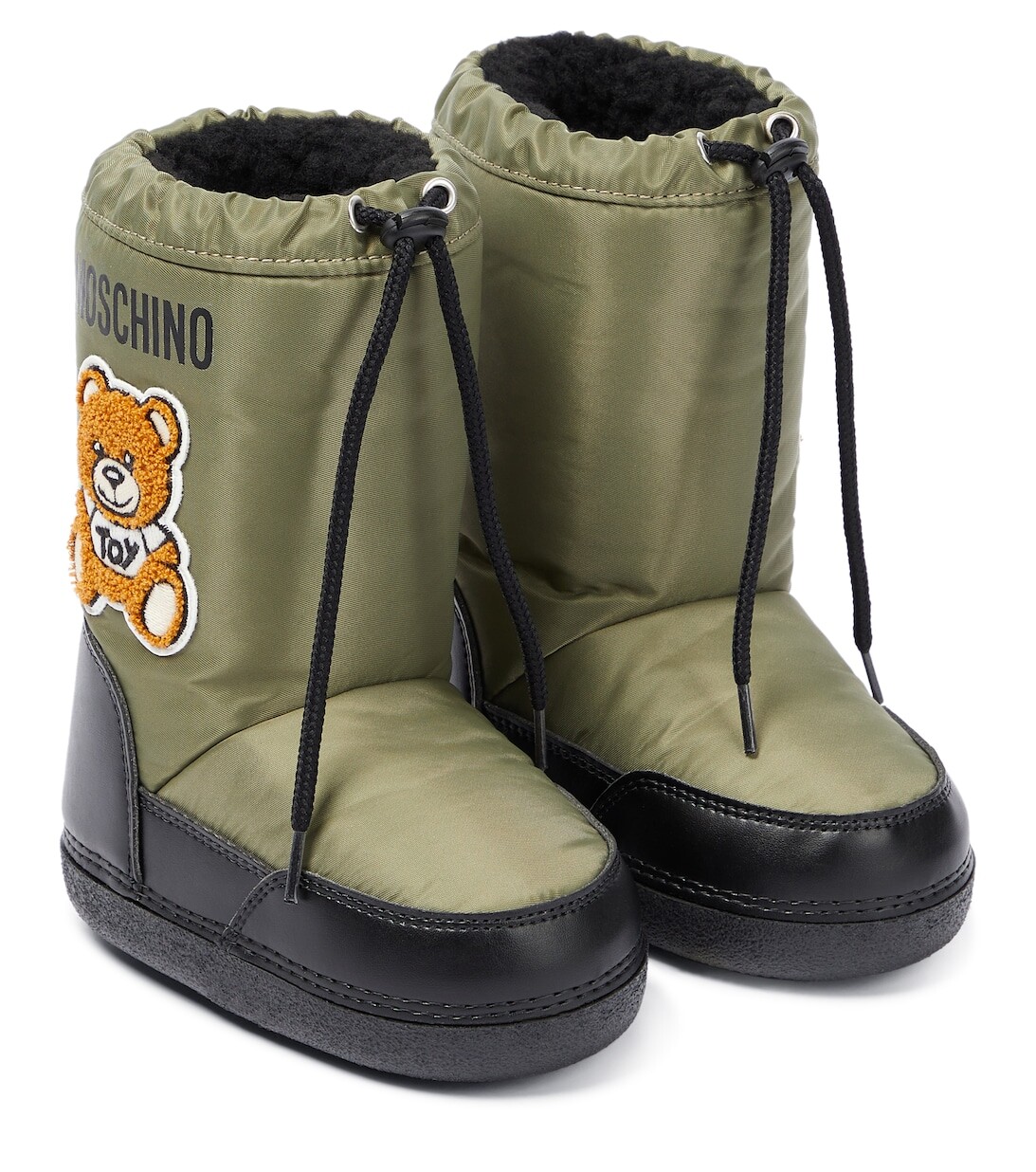 

Лыжные ботинки Moschino, зеленый