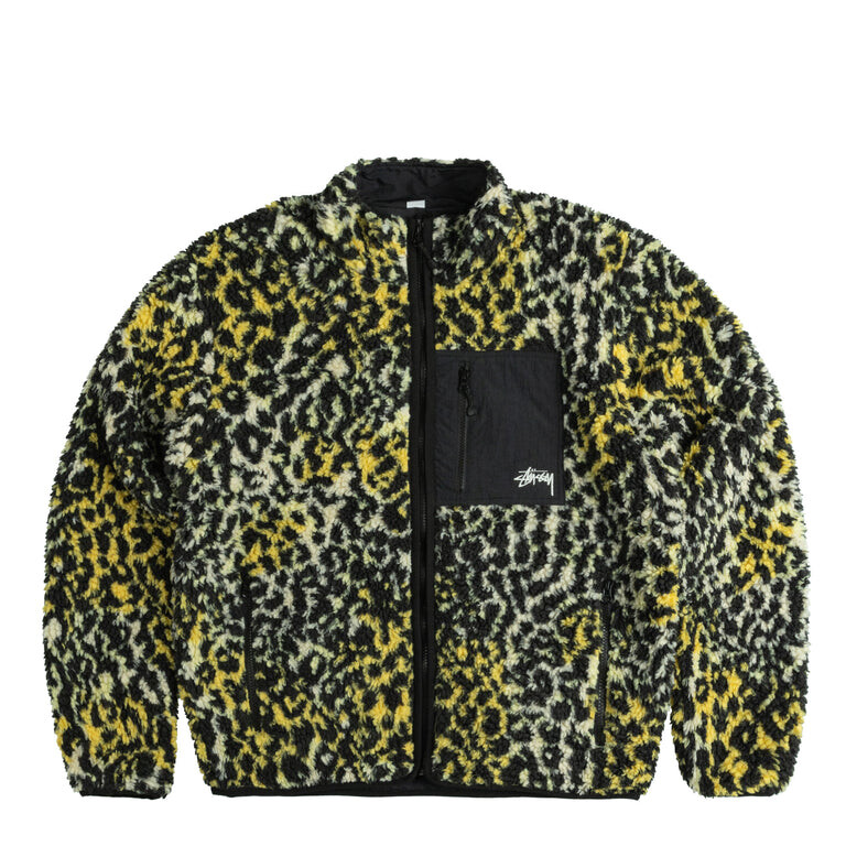

Куртка Sherpa Reversible Jacket Stussy, желтый