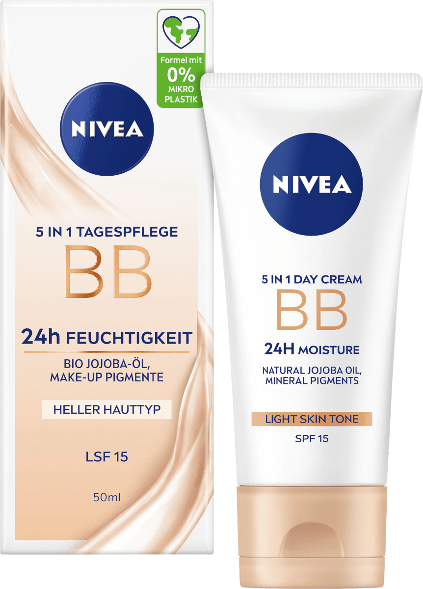 BB Cream Essentials 5в1 для светлого типа кожи SPF 15 500мл NIVEA think thinksport солнцезащитный карандаш фактор защиты от солнца 30 0 64 унции 18 4 г
