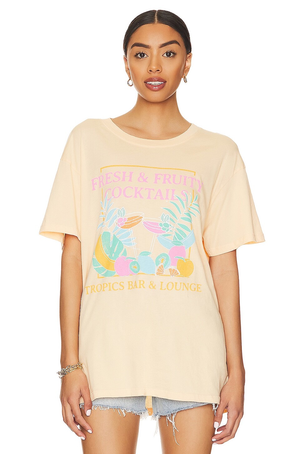

Футболка Show Me Your Mumu Travis, цвет Fresh And Fruity