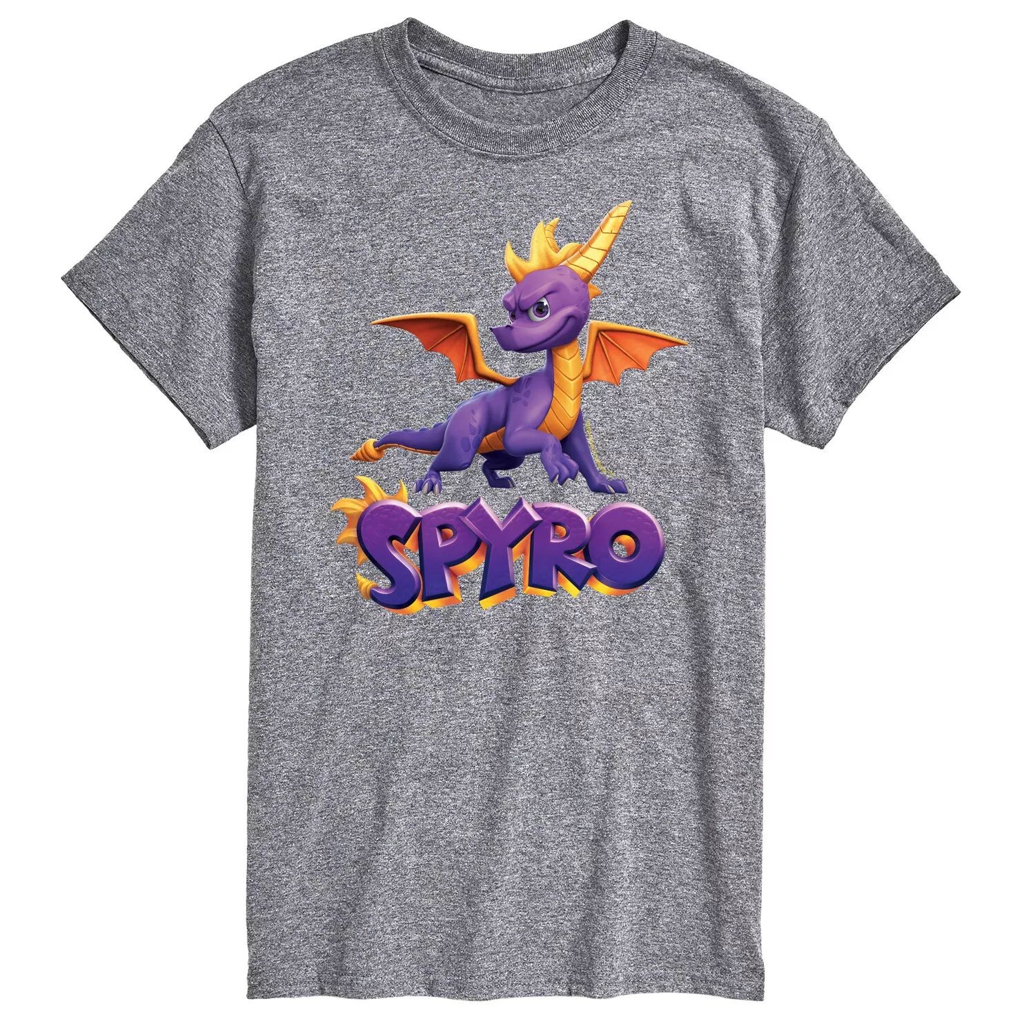 

Мужская футболка Spyro Pose и логотипом Licensed Character