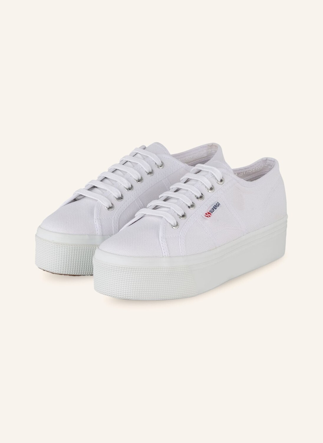 

Кроссовки SUPERGA , белый