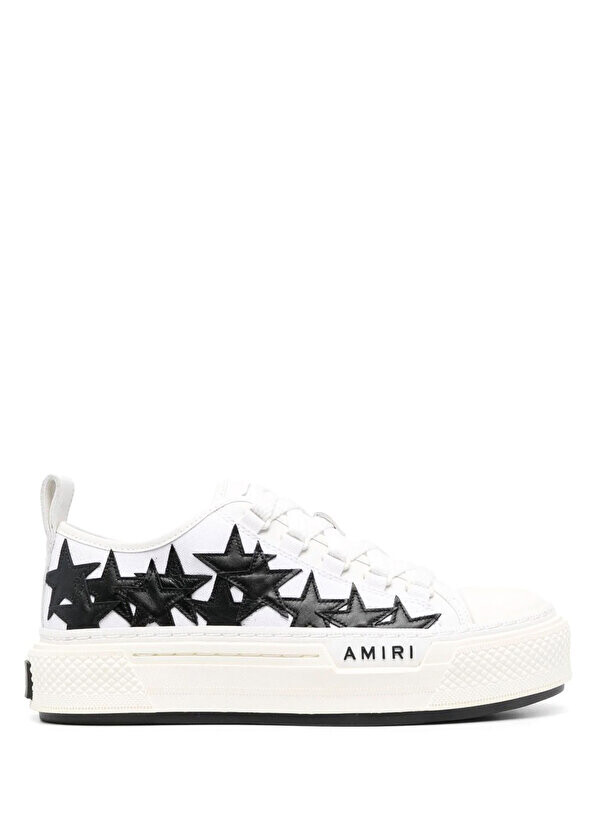 

Женские кроссовки с черно-белым логотипом Amiri