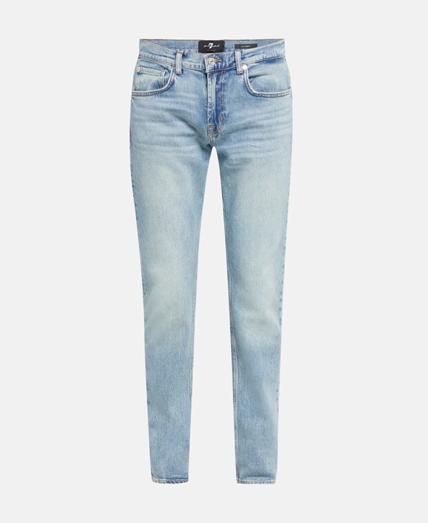 

Джинсы узкого кроя 7 for all Mankind, цвет Slate Blue
