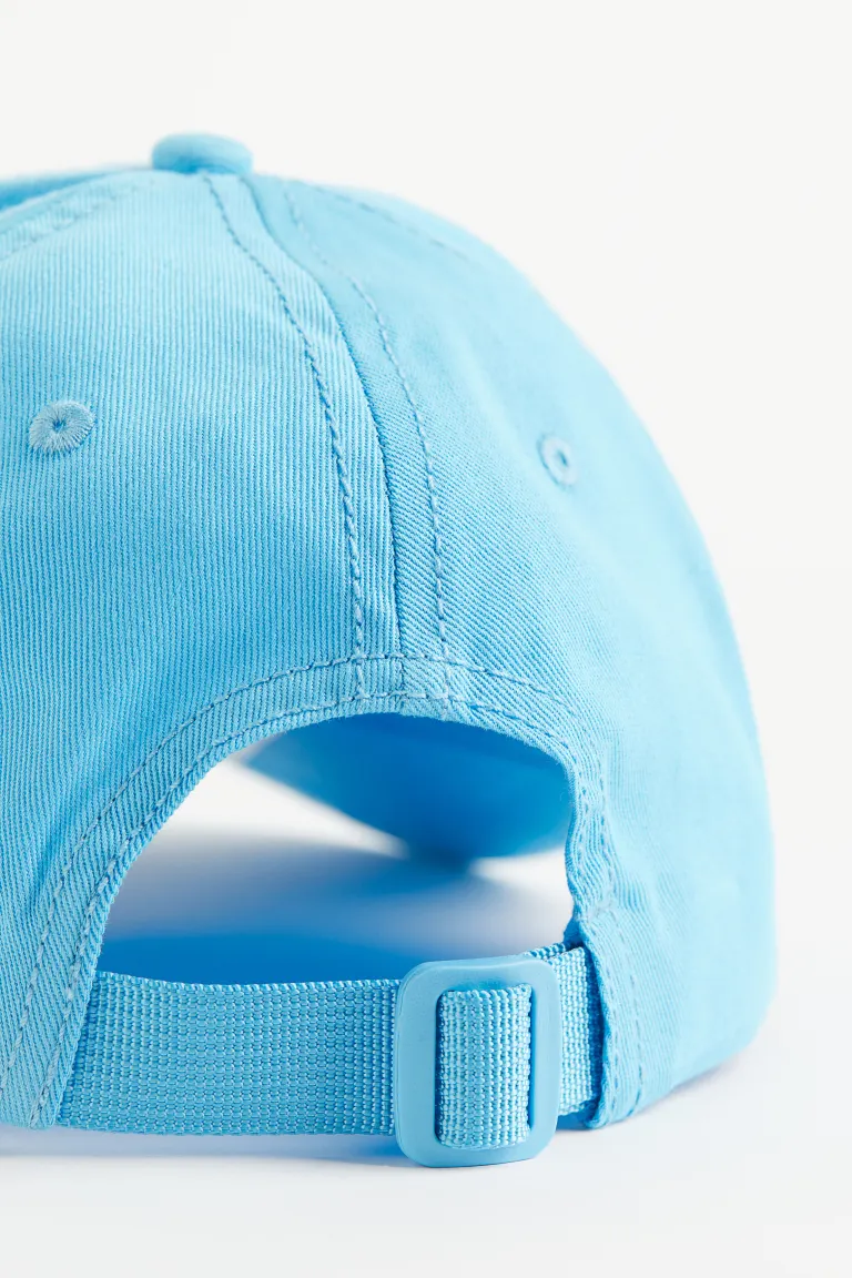Габардиновая шапка с козырьком H&M, синий габардиновая куртка h