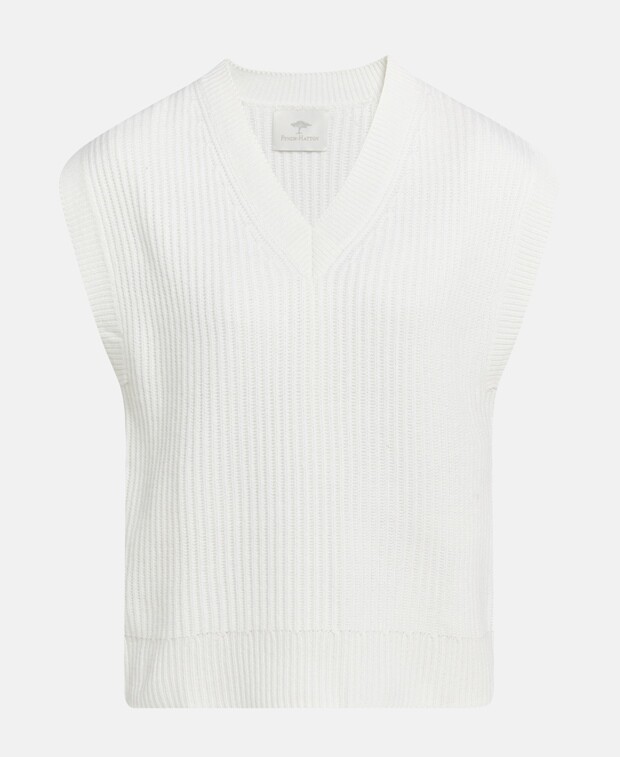 

Пуловер без рукавов Fynch-Hatton, цвет Wool White