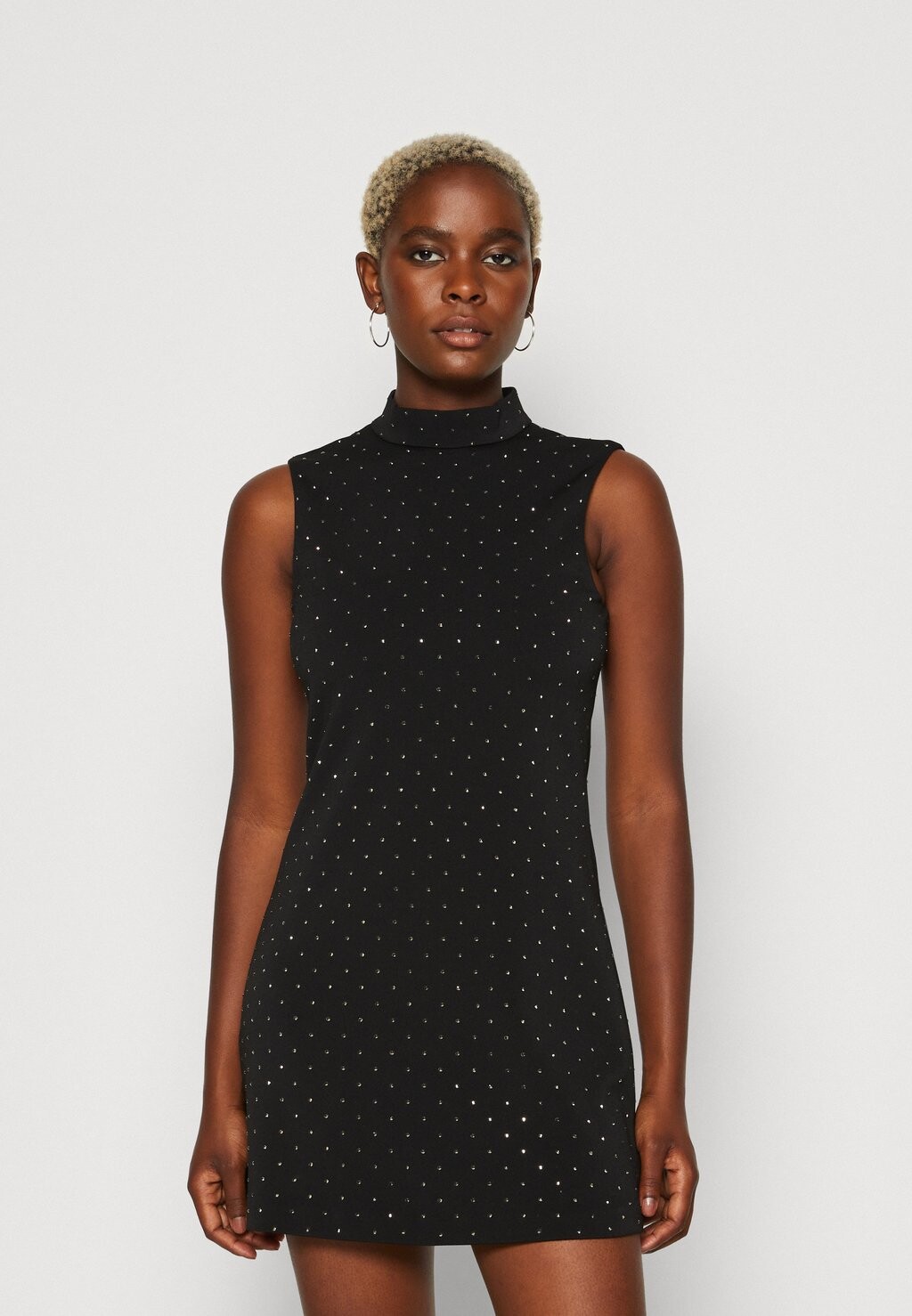 

Платье из джерси Sophie Embellished Mini Forever New, черный