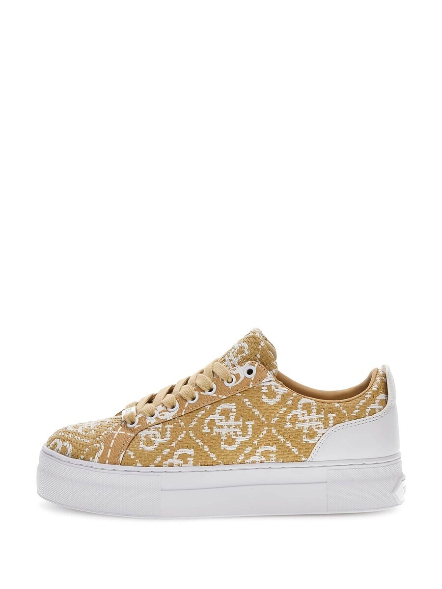 

Кроссовки GUESS Sneakers Gia Bast, бежевый