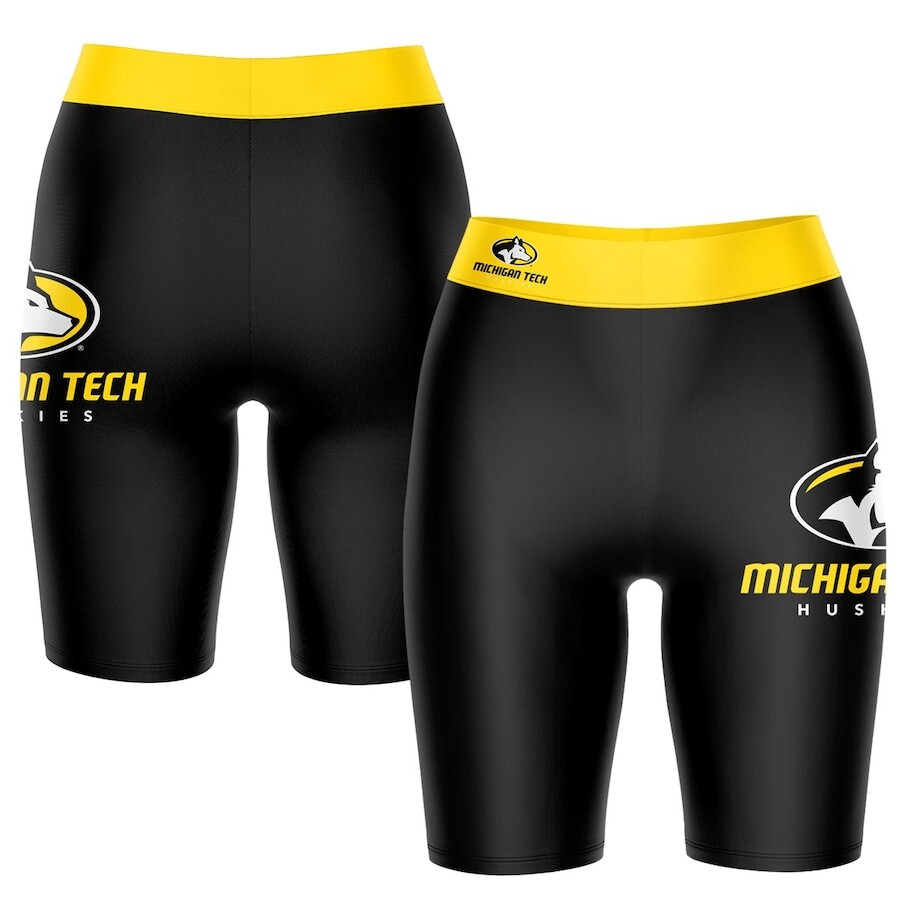 

Шорты Vive La Fete Michigan Tech Huskies, черный