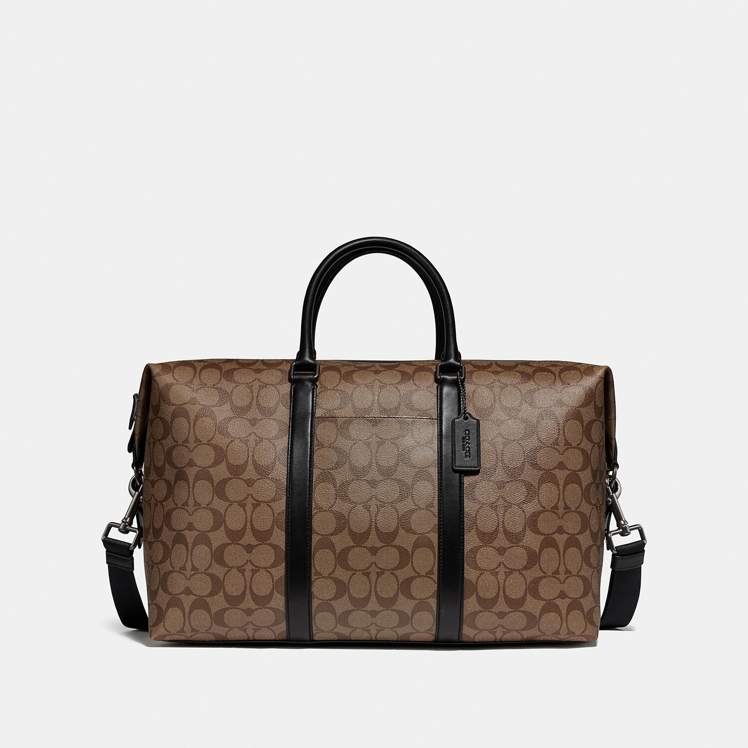 

Сумка Trekker Coach Outlet из фирменной парусины, цвет Gunmetal/Tan